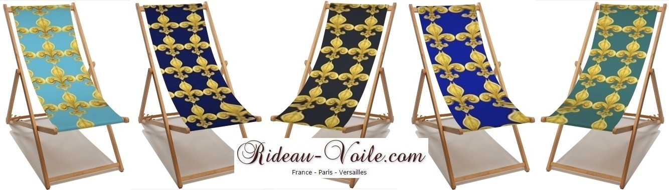 style empire fleur de lys motif imprimé Paris Italie Versailles Nice tissu ameublement tapissier tapisserie décorateur garnisseur housse coussin siège fauteuil 