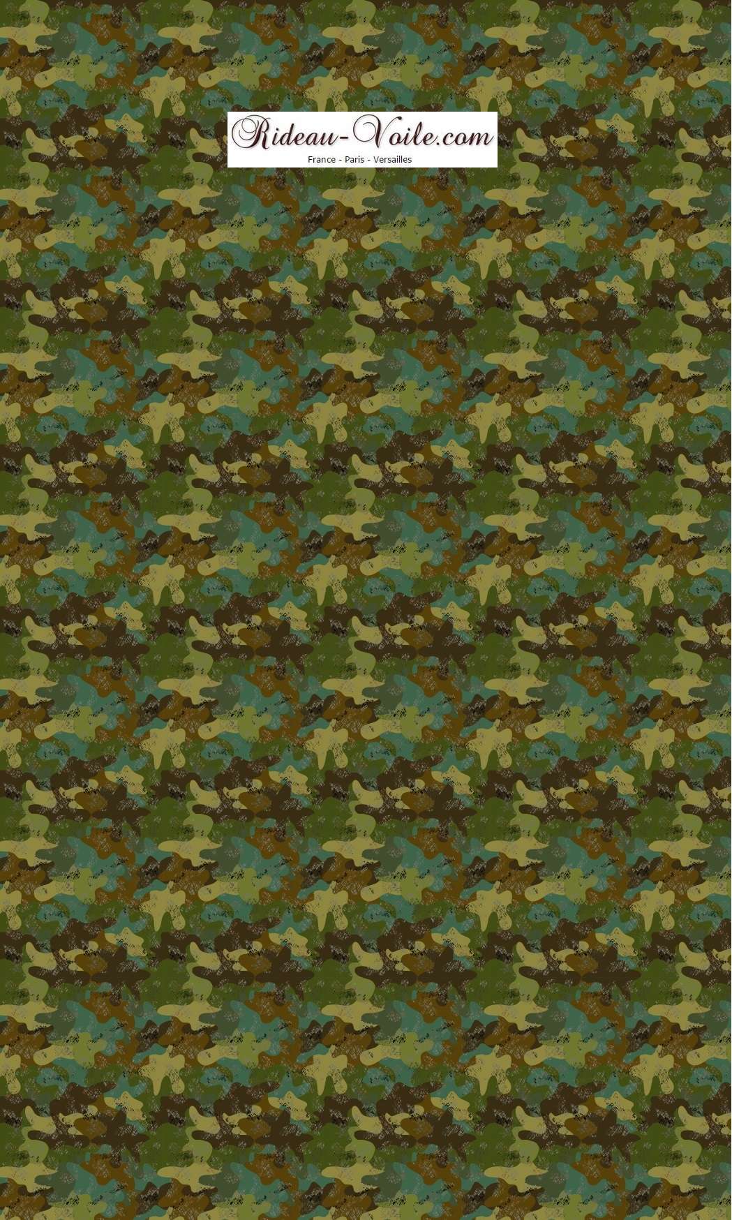 tissu textile ameublement au mètre camouflage vert militaire tapisserie 