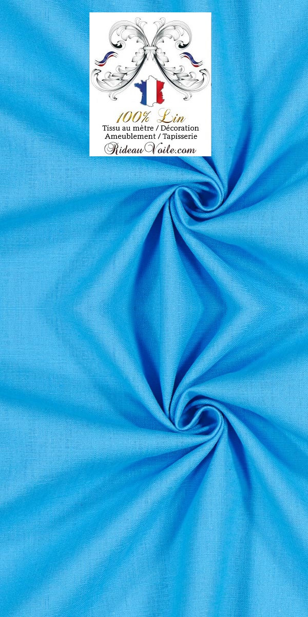 rideau tissu ameublement décoration Lin coloré haut de gamme luxe toile lin sur mesure au mètre