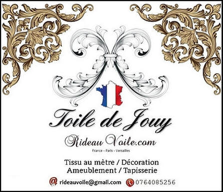 toile de jouy deco tissu rideau coussin couette ameublement intérieur tapisserie #toiledejouy #frenchfabrics #toiledejouyaumètre #boutique