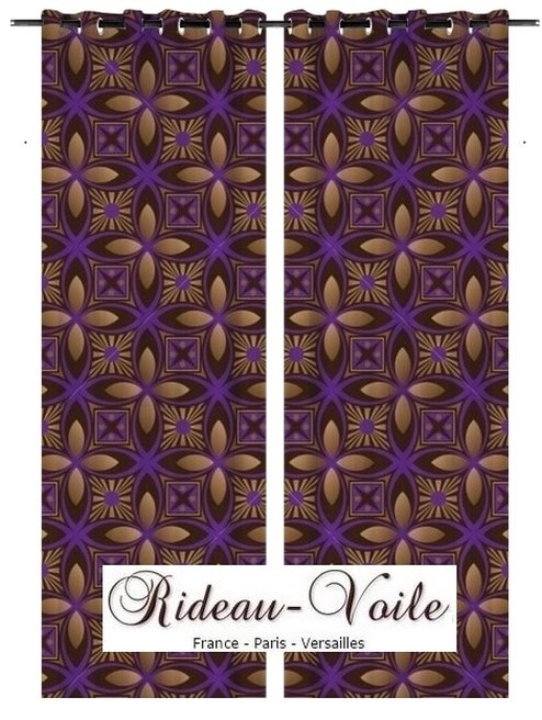 ornement tribal ethnique exotique tropical tissu style pagne africain ankara wax  rideau au mètre Afrique traditionnel art
