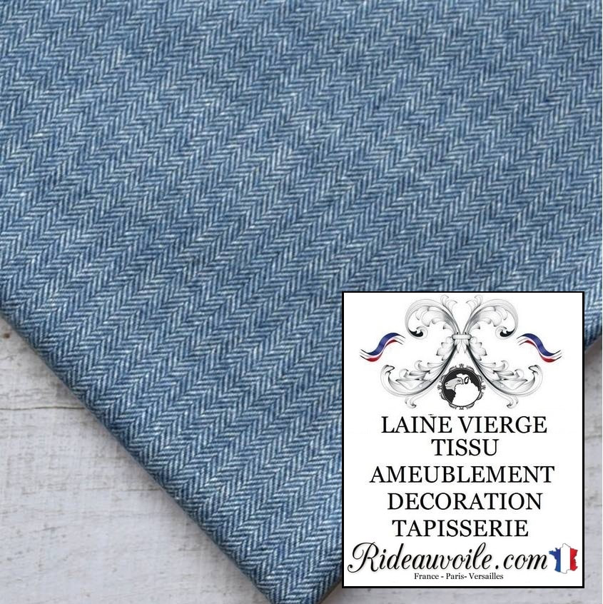 ADOUR Cheveron Ocre Laine Type 140 cm de large tissus d'ameublement/Rideau/Craft Tissu 