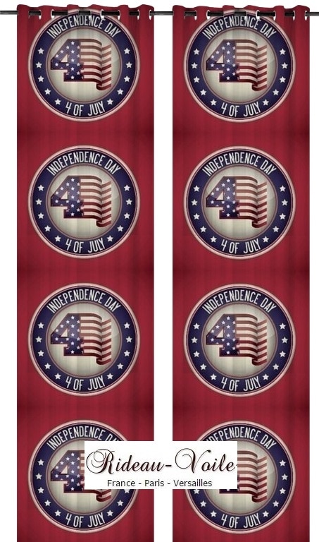 tissu motif imprimé USA drapeau américain soldat State united América Américain rideau coussin couette independence day