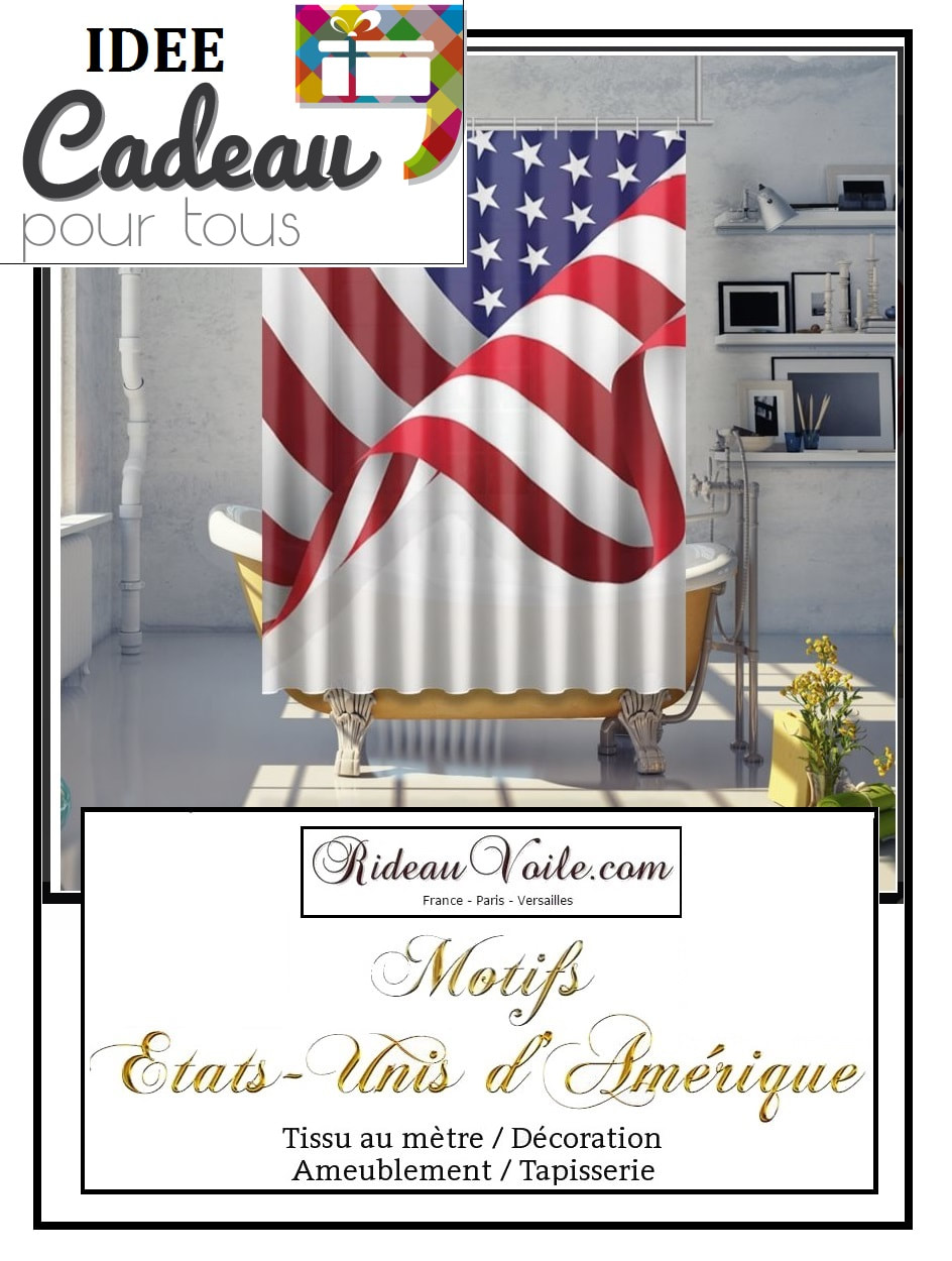 housse couette fête salut USA tissu tissu textile ameublement décoration motif imprimé USA états unis Amérique américain drapeau ballon soldat 